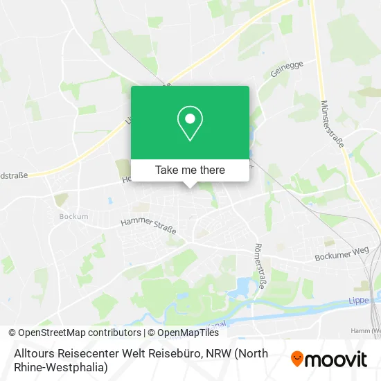 Alltours Reisecenter Welt Reisebüro map