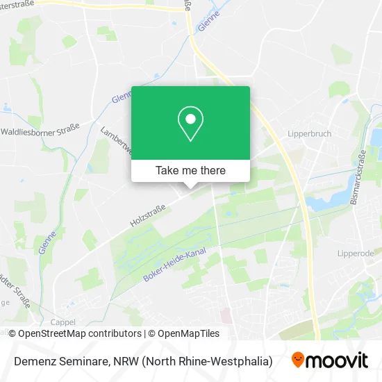 Карта Demenz Seminare