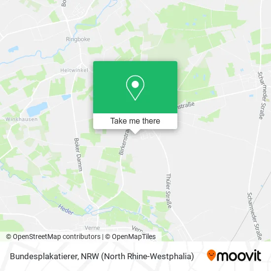 Bundesplakatierer map