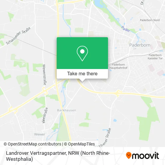 Landrover Vertragspartner map