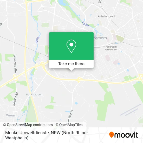 Menke Umweltdienste map