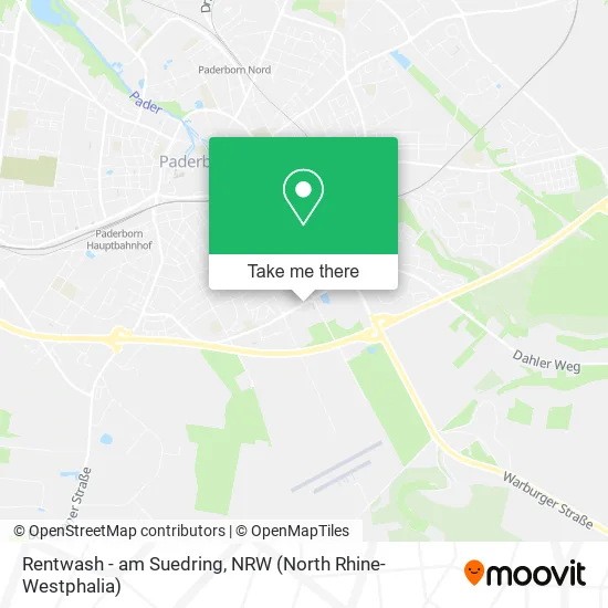 Rentwash - am Suedring map