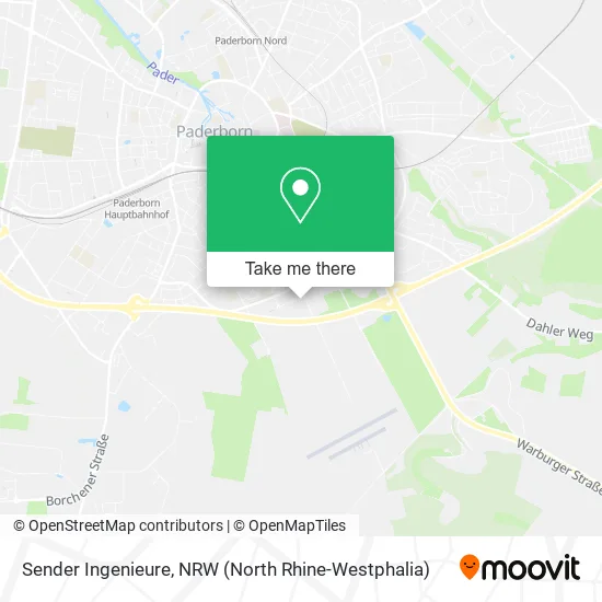 Карта Sender Ingenieure