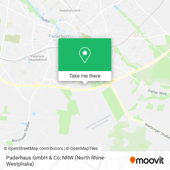 Paderhaus GmbH & Co map