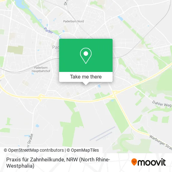 Карта Praxis für Zahnheilkunde