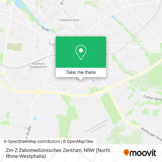 Карта Zm-Z Zahnmedizinisches Zentrum