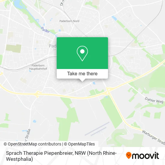 Карта Sprach Therapie Piepenbreier