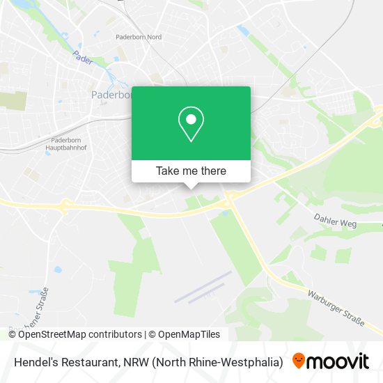Hendel's Restaurant map