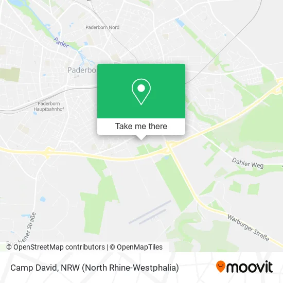 Карта Camp David