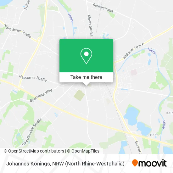 Карта Johannes Könings