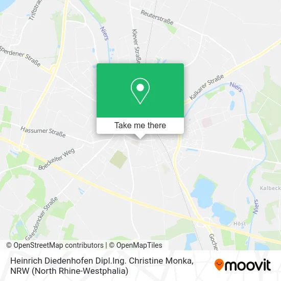 Карта Heinrich Diedenhofen Dipl.Ing. Christine Monka