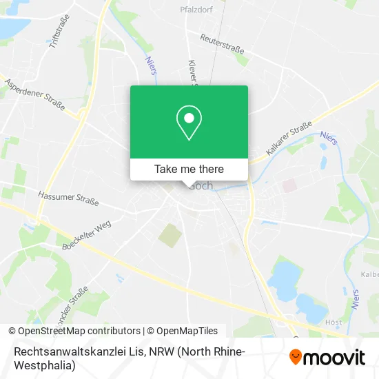 Карта Rechtsanwaltskanzlei Lis