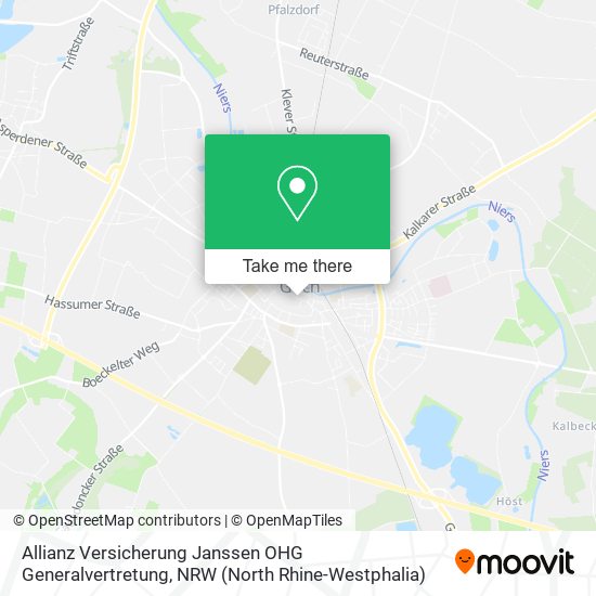 Allianz Versicherung Janssen OHG Generalvertretung map