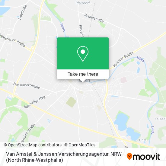 Van Amstel & Janssen Versicherungsagentur map