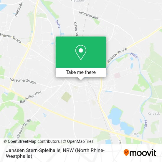 Janssen Stern-Spielhalle map