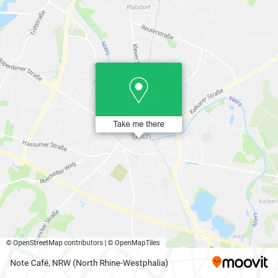 Карта Note Café