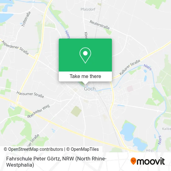 Fahrschule Peter Görtz map