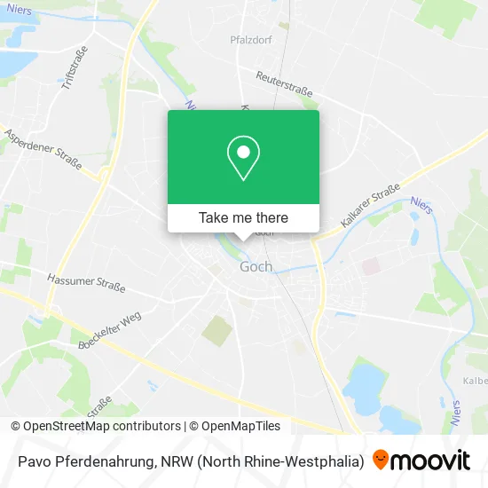 Pavo Pferdenahrung map