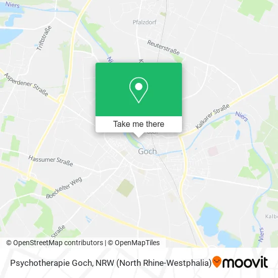 Карта Psychotherapie Goch