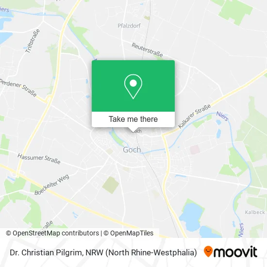 Dr. Christian Pilgrim map