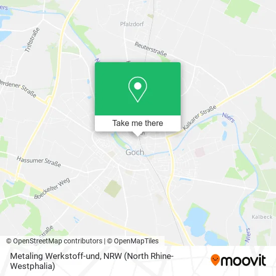 Карта Metaling Werkstoff-und