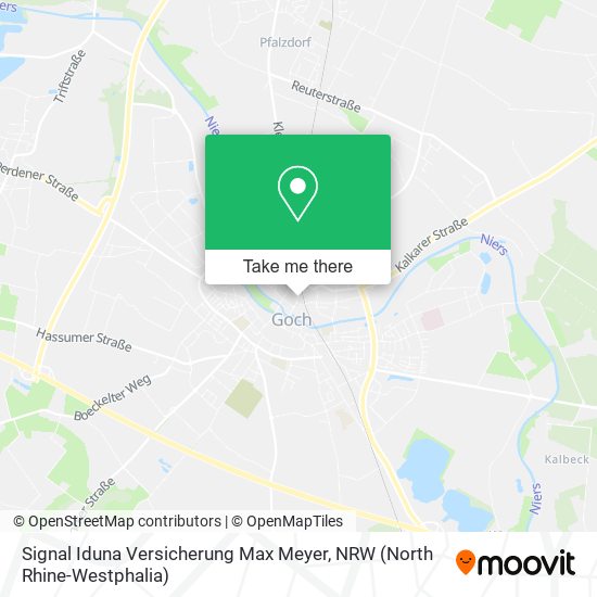 Signal Iduna Versicherung Max Meyer map