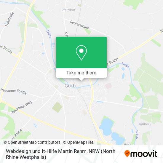 Webdesign und It-Hilfe Martin Rehm map