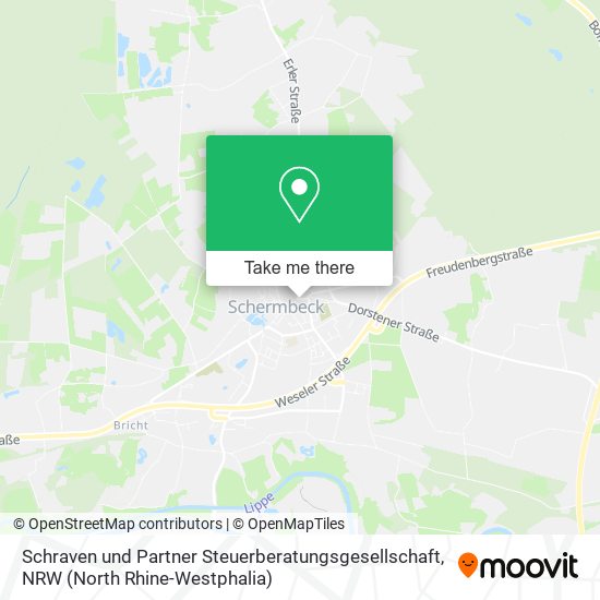 Schraven und Partner Steuerberatungsgesellschaft map