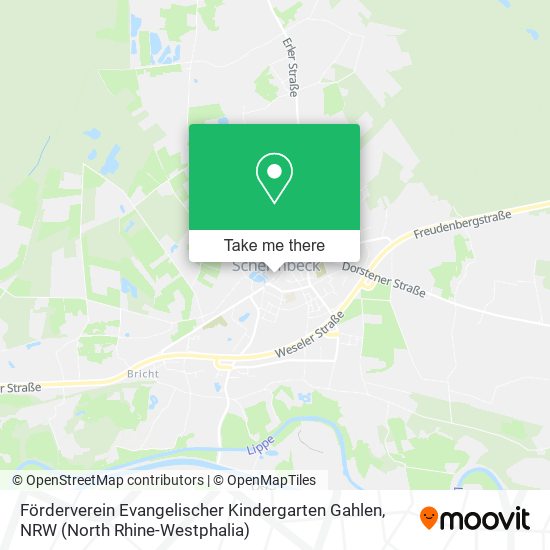 Förderverein Evangelischer Kindergarten Gahlen map
