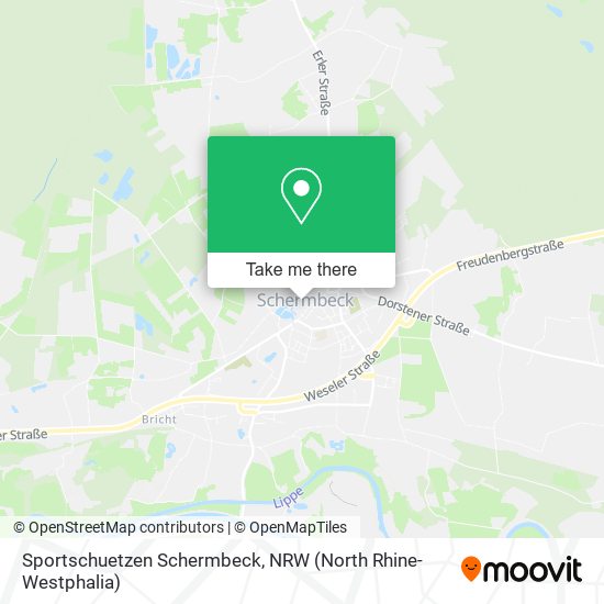 Sportschuetzen Schermbeck map