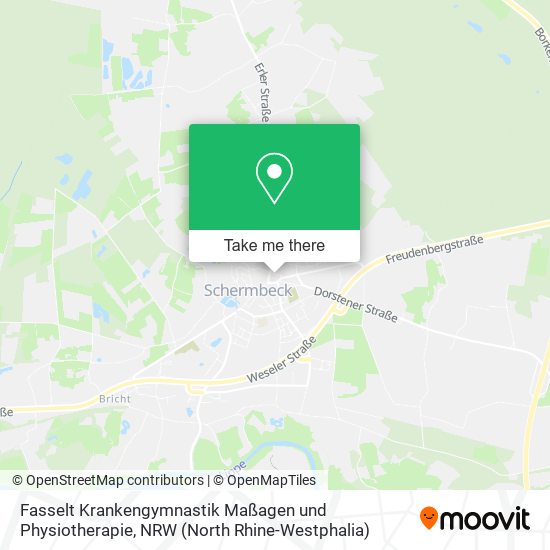 Fasselt Krankengymnastik Maßagen und Physiotherapie map