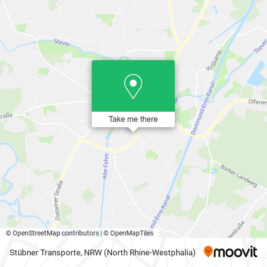 Stübner Transporte map