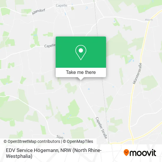 EDV Service Högemann map