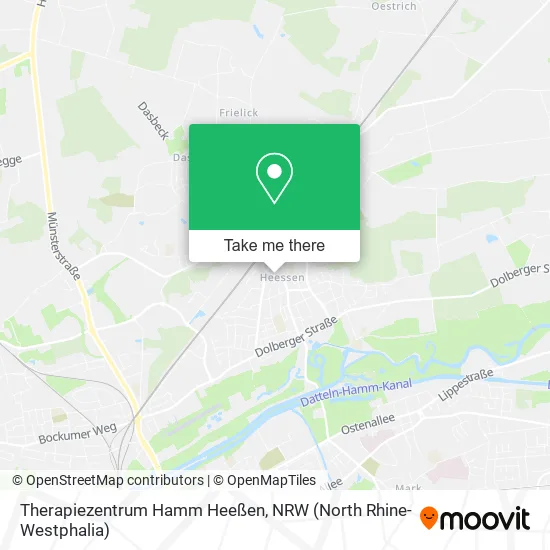 Карта Therapiezentrum Hamm Heeßen