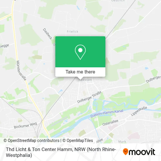 Thd Licht & Ton Center Hamm map