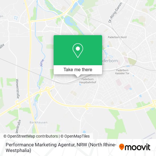 Performance Marketing Agentur map