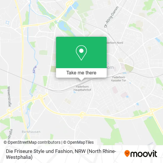 Карта Die Friseure Style und Fashion