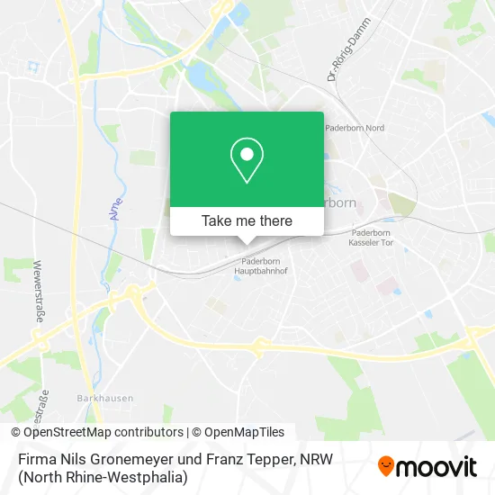 Карта Firma Nils Gronemeyer und Franz Tepper