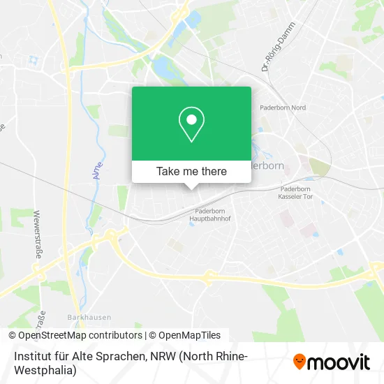 Карта Institut für Alte Sprachen