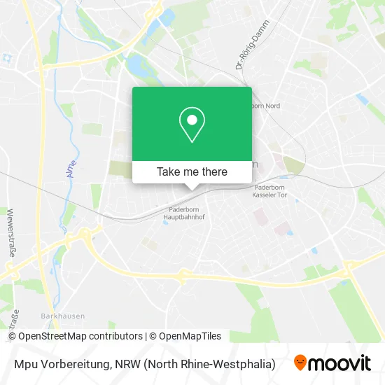 Карта Mpu Vorbereitung