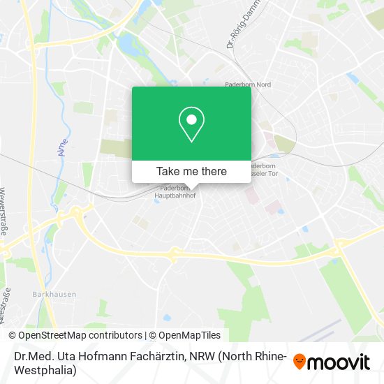 Dr.Med. Uta Hofmann Fachärztin map