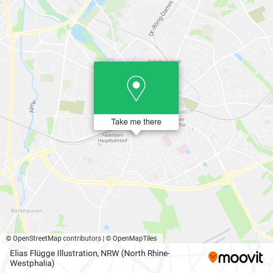 Elias Flügge Illustration map