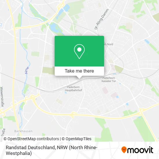 Карта Randstad Deutschland