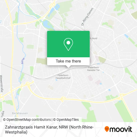Карта Zahnarztpraxis Hamit Kanar