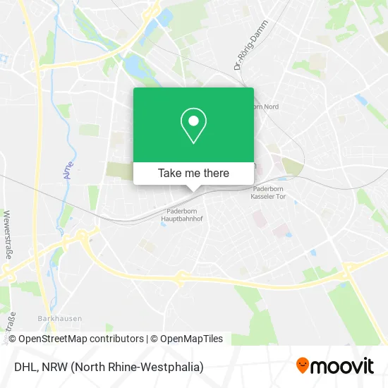 Карта DHL