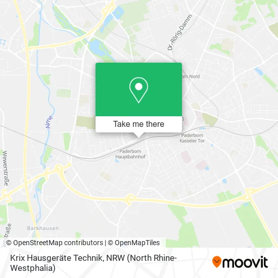 Карта Krix Hausgeräte Technik