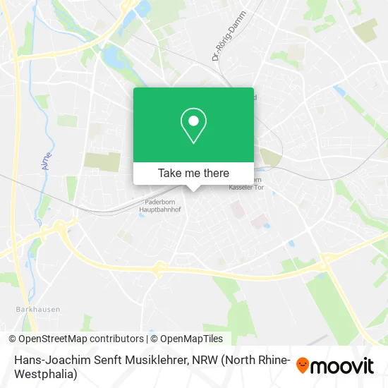 Карта Hans-Joachim Senft Musiklehrer