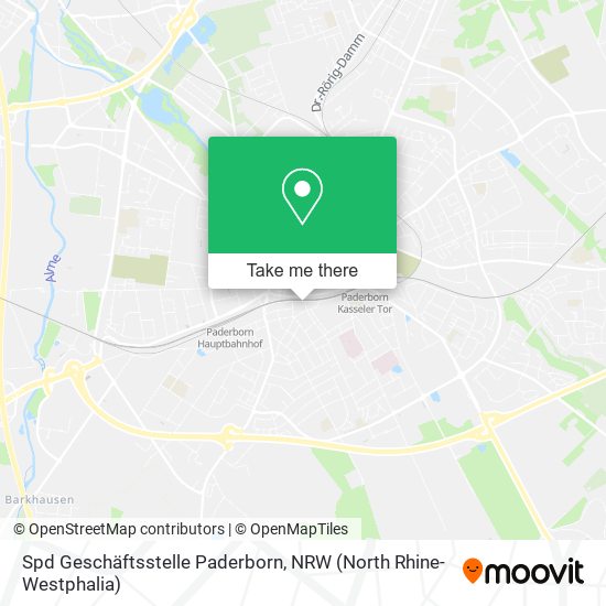 Spd Geschäftsstelle Paderborn map