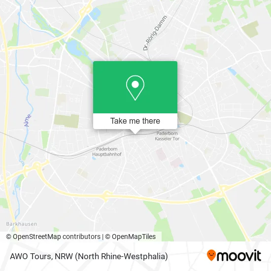 Карта AWO Tours