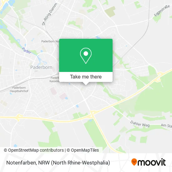 Карта Notenfarben